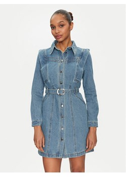 Morgan Sukienka jeansowa 251-RICOLI Szary Regular Fit ze sklepu MODIVO w kategorii Sukienki - zdjęcie 182615606