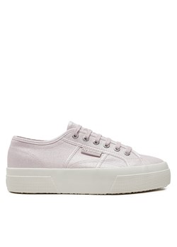 Superga Tenisówki Platform Pearl Matte Canv 2740 S21362W Fioletowy ze sklepu MODIVO w kategorii Trampki damskie - zdjęcie 182615626