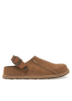 Birkenstock Klapki Lutry Premium 1025297 Beżowy ze sklepu MODIVO w kategorii Klapki damskie - zdjęcie 182615639