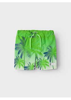 NAME IT Szorty kąpielowe Nkmzoccas 13213870 Zielony Regular Fit ze sklepu MODIVO w kategorii Kąpielówki chłopięce - zdjęcie 182615806