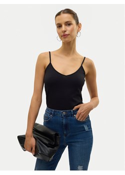 Vero Moda Top My Soft 10152911 Czarny Regular Fit ze sklepu MODIVO w kategorii Bluzki damskie - zdjęcie 182615818