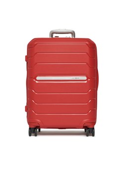 Samsonite Walizka kabinowa Flux 88537 126 1INU Czerwony ze sklepu MODIVO w kategorii Walizki - zdjęcie 182615875