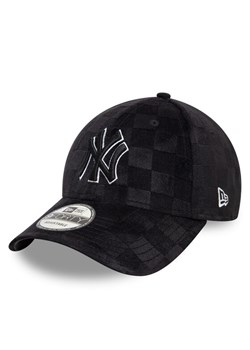 New Era Czapka z daszkiem New York Yankees Tonal Check 9Forty 60595442 Czarny ze sklepu MODIVO w kategorii Czapki z daszkiem męskie - zdjęcie 182615977