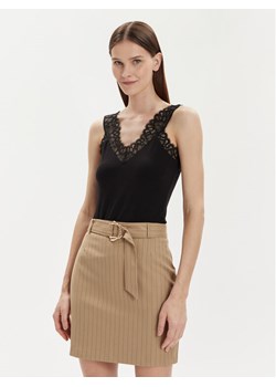 Morgan Top 212-DNANA Czarny Regular Fit ze sklepu MODIVO w kategorii Bluzki damskie - zdjęcie 182616019