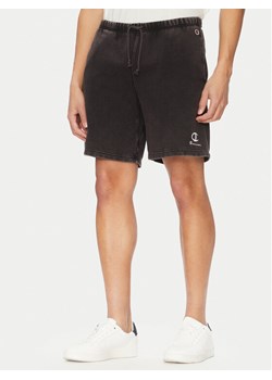 Champion Szorty sportowe Reverse Weave 221179 Czarny Regular Fit ze sklepu MODIVO w kategorii Spodenki męskie - zdjęcie 182616028