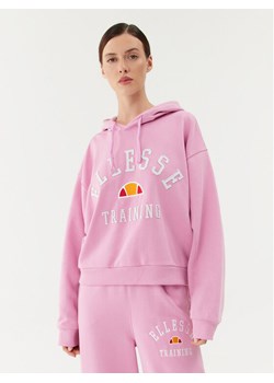 Ellesse Bluza SGP159123 Różowy Regular Fit ze sklepu MODIVO w kategorii Bluzy damskie - zdjęcie 182616037