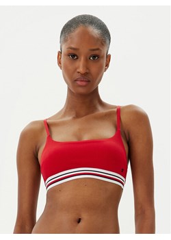 Tommy Hilfiger Góra od bikini UW0UW05806 Czerwony ze sklepu MODIVO w kategorii Stroje kąpielowe - zdjęcie 182616057