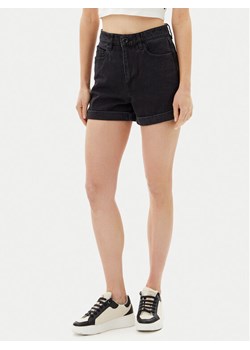 Volcom Szorty jeansowe Weelow B2012300 Czarny Slim Fit ze sklepu MODIVO w kategorii Szorty - zdjęcie 182616098