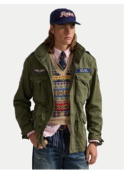 Polo Ralph Lauren Kurtka przejściowa 710961616001 Zielony Regular Fit ze sklepu MODIVO w kategorii Kurtki męskie - zdjęcie 182616248