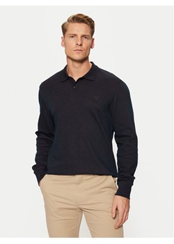 s.Oliver Polo 2153475 Granatowy Regular Fit ze sklepu MODIVO w kategorii T-shirty męskie - zdjęcie 182616299