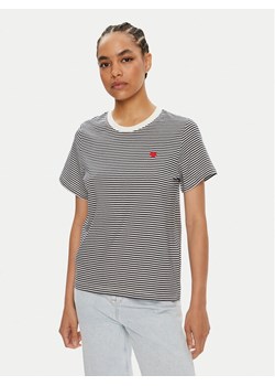 JDY T-Shirt Pisa 15298612 Czarny Regular Fit ze sklepu MODIVO w kategorii Bluzki damskie - zdjęcie 182616306