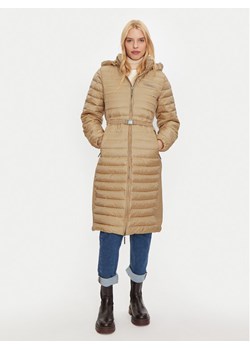 Calvin Klein Kurtka zimowa K20K207732 Beżowy Slim Fit ze sklepu MODIVO w kategorii Kurtki damskie - zdjęcie 182616405