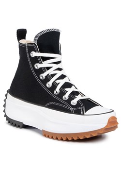 Converse Sneakersy Run Star Hike Hi 166800C Czarny ze sklepu MODIVO w kategorii Trampki męskie - zdjęcie 182616406