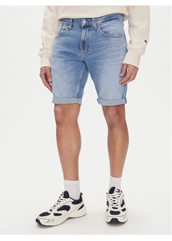 Tommy Jeans Szorty jeansowe Ronnie DM0DM20962 Niebieski Slim Fit ze sklepu MODIVO w kategorii Spodenki męskie - zdjęcie 182616548