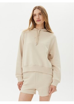 Armani Exchange Bluza XW000157 AF11852 U1092 Beżowy Regular Fit ze sklepu MODIVO w kategorii Bluzy damskie - zdjęcie 182616655