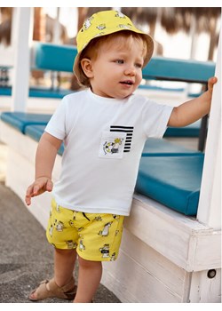 Mayoral T-Shirt 1639 Żółty Regular Fit ze sklepu MODIVO w kategorii Koszulki niemowlęce - zdjęcie 182616705