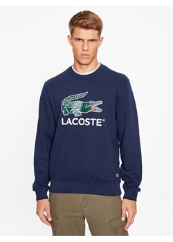 Lacoste Bluza SH1281 Granatowy Regular Fit ze sklepu MODIVO w kategorii Bluzy męskie - zdjęcie 182616746