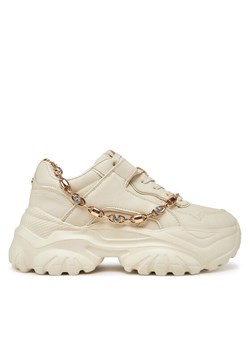 Buffalo Sneakersy Bliss Chain 1636295 Écru - id: 0000305200525 - marki Buffalo - 182616768 Buffalo Sneakersy Bliss Chain 1636295 Écru ze sklepu MODIVO w kategorii Buty sportowe damskie - zdjęcie 182616768