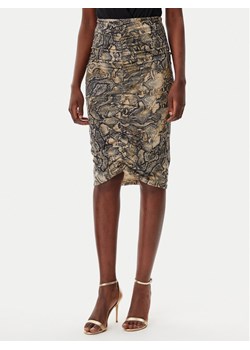 Just Cavalli Spódnica ołówkowa 78PAE815 Brązowy Slim Fit ze sklepu MODIVO w kategorii Spódnice - zdjęcie 182616776