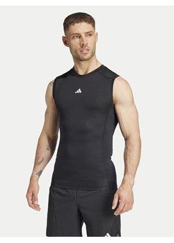 adidas Koszulka techniczna TECHFIT Compression Training JE6694 Czarny Slim Fit ze sklepu MODIVO w kategorii T-shirty męskie - zdjęcie 182616799