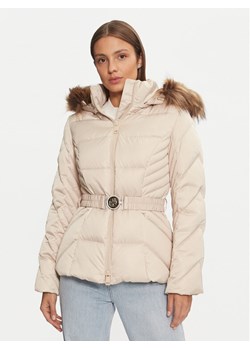Guess Kurtka puchowa New Olga W4BL53 WEX52 Beżowy Regular Fit ze sklepu MODIVO w kategorii Kurtki damskie - zdjęcie 182616869