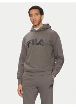 Fila Bluza Landogne FAM0872 Szary Regular Fit ze sklepu MODIVO w kategorii Bluzy męskie - zdjęcie 182616918