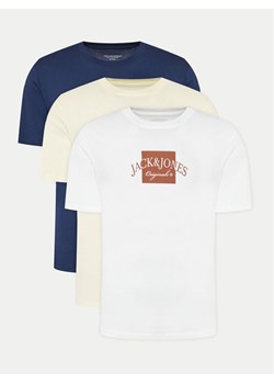 Jack&Jones Komplet 3 t-shirtów Boston 12281838 Kolorowy Regular Fit ze sklepu MODIVO w kategorii T-shirty męskie - zdjęcie 182616928
