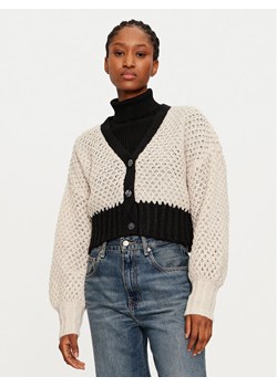 ONLY Kardigan Rose 15327593 Beżowy Regular Fit ze sklepu MODIVO w kategorii Swetry damskie - zdjęcie 182617016