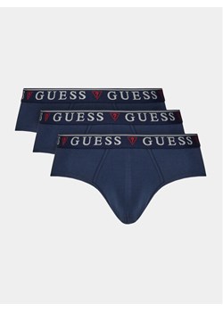 Guess Komplet 3 par slipów U97G00 KCD31 Granatowy ze sklepu MODIVO w kategorii Majtki męskie - zdjęcie 182617089