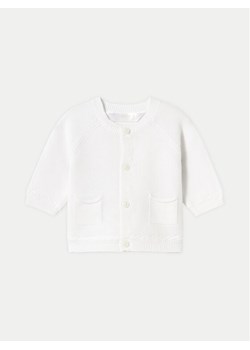 Mayoral Kardigan 1393 Biały Regular Fit ze sklepu MODIVO w kategorii Bluzy i swetry - zdjęcie 182617145