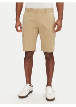 Tommy Jeans Szorty materiałowe Scanton DM0DM21949 Beżowy Regular Fit ze sklepu MODIVO w kategorii Spodenki męskie - zdjęcie 182617155