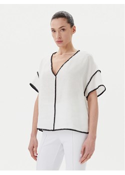 ICONA Bluzka RP5LE004 Biały Relaxed Fit ze sklepu MODIVO w kategorii Bluzki damskie - zdjęcie 182617169