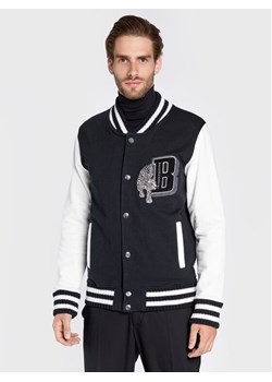 Baldessarini Bluza Shako B4 80010/000/5101 Czarny Regular Fit ze sklepu MODIVO w kategorii Bluzy męskie - zdjęcie 182617366