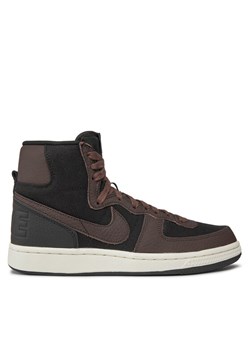 Nike Sneakersy Terminator High Se FD0654 001 Brązowy ze sklepu MODIVO w kategorii Buty sportowe męskie - zdjęcie 182617387