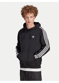 adidas Bluza adicolor Classics 3-Stripes IM2088 Czarny Regular Fit ze sklepu MODIVO w kategorii Bluzy męskie - zdjęcie 182617407