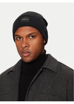 Calvin Klein Czapka K50K513019 Czarny ze sklepu MODIVO w kategorii Czapki zimowe męskie - zdjęcie 182617456