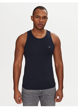 Emporio Armani Underwear Tank top EM000385 AF10771 UB102 Granatowy Slim Fit ze sklepu MODIVO w kategorii T-shirty męskie - zdjęcie 182617476