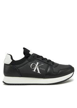 Calvin Klein Jeans Sneakersy YW0YW01616 Czarny ze sklepu MODIVO w kategorii Buty sportowe damskie - zdjęcie 182617645