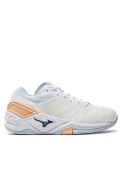 Mizuno Buty halowe Wave Stealth Neo X1GB2000 Biały ze sklepu MODIVO w kategorii Buty sportowe damskie - zdjęcie 182617686