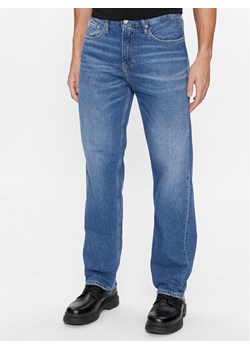 Calvin Klein Jeans Jeansy 90's J30J323355 Granatowy Straight Fit ze sklepu MODIVO w kategorii Jeansy męskie - zdjęcie 182617726