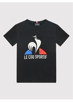 Le Coq Sportif T-Shirt 2210481 Czarny Regular Fit ze sklepu MODIVO w kategorii T-shirty chłopięce - zdjęcie 182617805