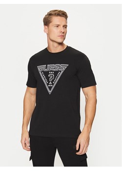 Guess T-Shirt Z5RI12 J1314 Czarny Regular Fit ze sklepu MODIVO w kategorii T-shirty męskie - zdjęcie 182617865