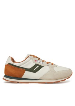 Bugatti Sneakersy 321-ASH01-5500 Écru ze sklepu MODIVO w kategorii Buty sportowe męskie - zdjęcie 182618065