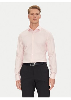BOSS Koszula 50538962 Różowy Slim Fit ze sklepu MODIVO w kategorii Koszule męskie - zdjęcie 182618095