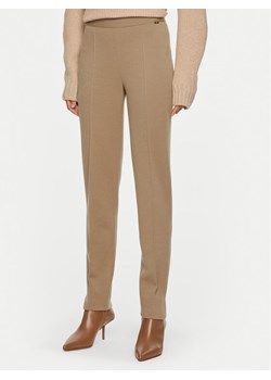 Luisa Spagnoli Spodnie materiałowe Minuendo 541298 Beżowy Slim Fit ze sklepu MODIVO w kategorii Spodnie damskie - zdjęcie 182618178