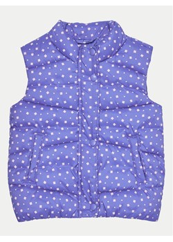 United Colors Of Benetton Kamizelka 20V8GJ00J Niebieski Regular Fit ze sklepu MODIVO w kategorii Kamizelki dziewczęce - zdjęcie 182618187