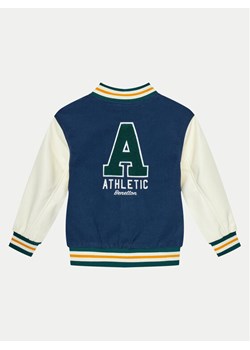 United Colors Of Benetton Kurtka bomber 20PYCN04Q Granatowy Regular Fit ze sklepu MODIVO w kategorii Kurtki chłopięce - zdjęcie 182618215