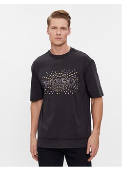 Hugo T-Shirt Dunic 50504534 Czarny Relaxed Fit ze sklepu MODIVO w kategorii T-shirty męskie - zdjęcie 182618239