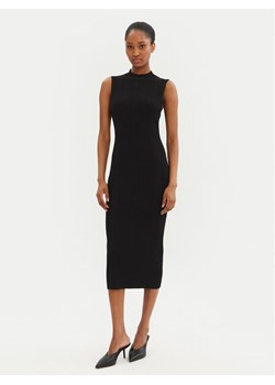 MICHAEL Michael Kors Sukienka dzianinowa MR582UN33D Czarny Slim Fit ze sklepu MODIVO w kategorii Sukienki - zdjęcie 182618416