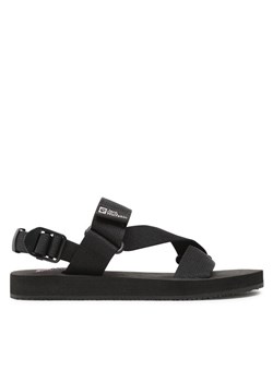 Jack Wolfskin Sandały Urban Entdeckung Belt Sandal W 4056801 Czarny ze sklepu MODIVO w kategorii Sandały damskie - zdjęcie 182618467